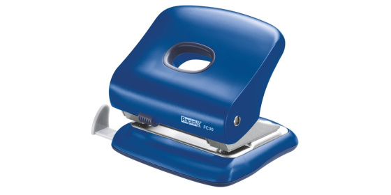 Děrovač RAPID FC30 modrý , děrovačka