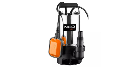 Neo Tools ponorné vodní čerpadlo 04-736, 1100W, 18000l/hod., 7m
