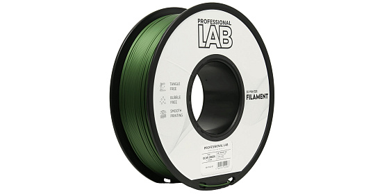 Professional Lab Filament PLA olivově zelená 1.75mm 1kg