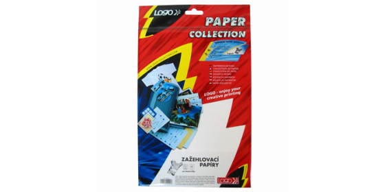 Zažehlovací papír pro tmavá trička, L, baleno po 5ks, pro ink. tiskárny