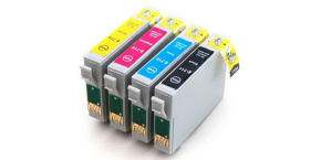 Epson T0715 sada 4barvy, kompatibilní inkoustová kazeta NEW CHIP 14ml, T0711, T0712,T0713,T0714