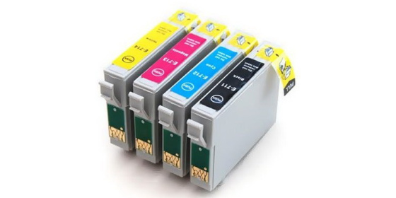Epson T0715 sada 4barvy, kompatibilní inkoustová kazeta NEW CHIP 14ml, T0711, T0712,T0713,T0714