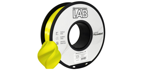 Professional Lab Filament SILK PLA žlutá 1.75mm 1kg