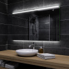 Koupelnové zrcadlo s LED podsvětlením 120x60cm GIZA P podsvětlená i spodní část