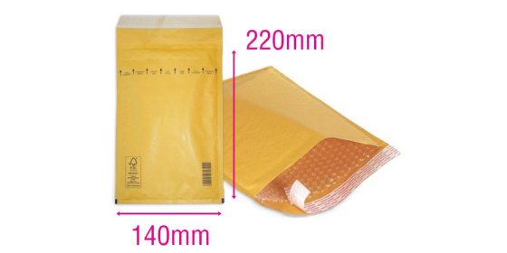 Bublinková obálka č.2 B