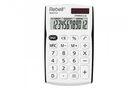  Kalkulačka REBELL SHC 322 černá 