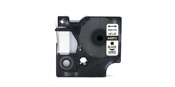 DYMO páska D1 40913 9mm x 7m černo/bílá kompatibilní páska
