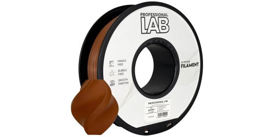 Profesional Lab Filament PLA hnědá 1.75mm 1kg