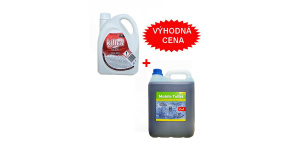AgaChem Chemie pro mobilní a suché toalety 2v1 5l + Killer Red 2L  CENOVĚ VÝHODNÁ SADA