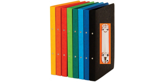 Pořadač dvoukroužkový prešpan A4 zelený