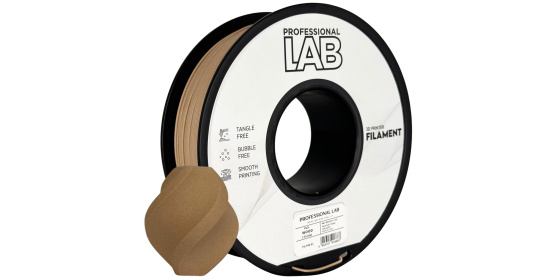 Profesional LAB Filament PLA dřevo 1.75mm 1kg