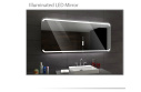 Koupelnové zrcadlo s LED podsvícením 90x80 cm MEDIOLAN