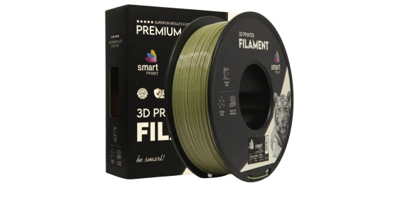 Smart Print Filament PETG olivově zelená 1.75mm 1kg