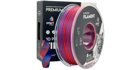 Smart Print Filament SILK PLA DUAL COLOR červená, modrá 1.75mm 1kg