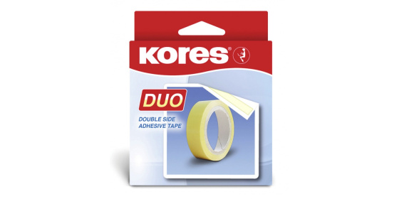 Lepicí páska oboustranná KORES Duo 15mm/5m 