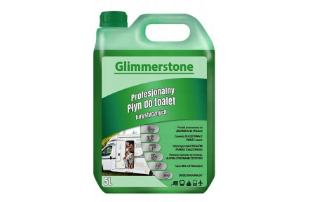 GLIMMERSTONE GREEN 5 l pro mobilní a suché toalety 