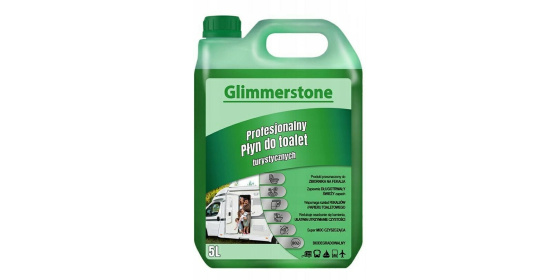 GLIMMERSTONE GREEN 5 l chémie pro mobilní a suché toalety 