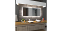 Koupelnové zrcadlo s LED osvětlením 100x70 cm BOSTON ATYPICKÉ