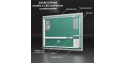 Koupelnové zrcadlo 177,5x115cm s LED podsvětlením BRASIL
