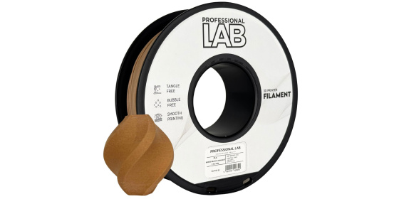 Professional LAB Filament PLA tmavý ořech 1.75mm 1kg
